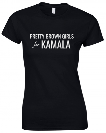 "PBG for Kamala" Black Tee (Pre-Order)