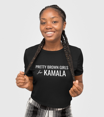 "PBG for Kamala" Black Tee (Pre-Order)